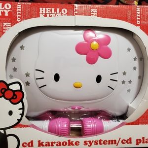 Hello Kitty cd karaoke system/cd player